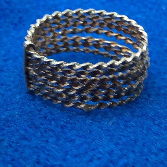 Sterling Silver Ring Size 9.75 - Etsy Vintage sterling silver Semanario ?  band ring as is s 9.75